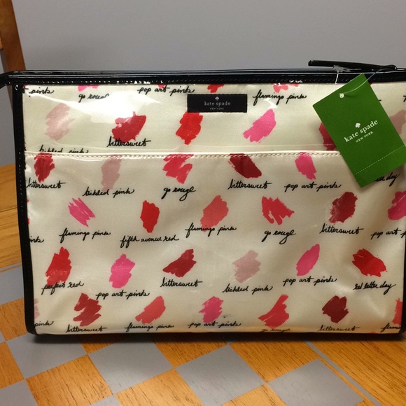 kate spade Handbags - Kate Spade makeup case NWT